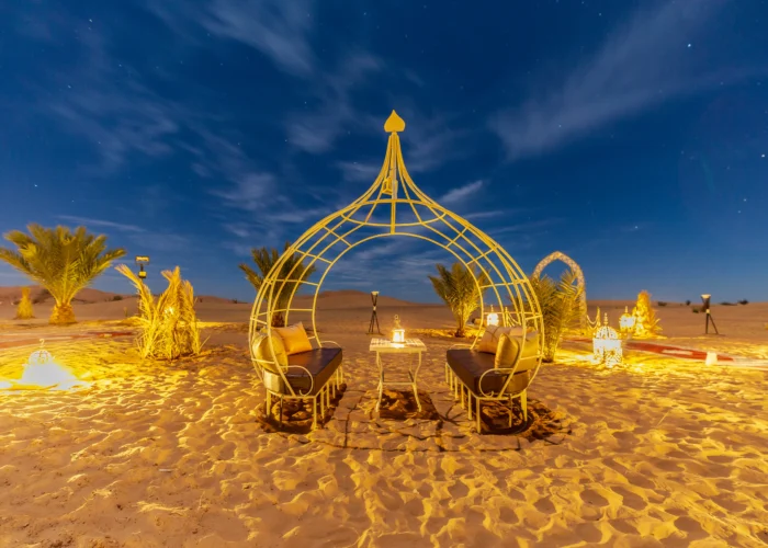 Overnight in Luxury Desert Camp